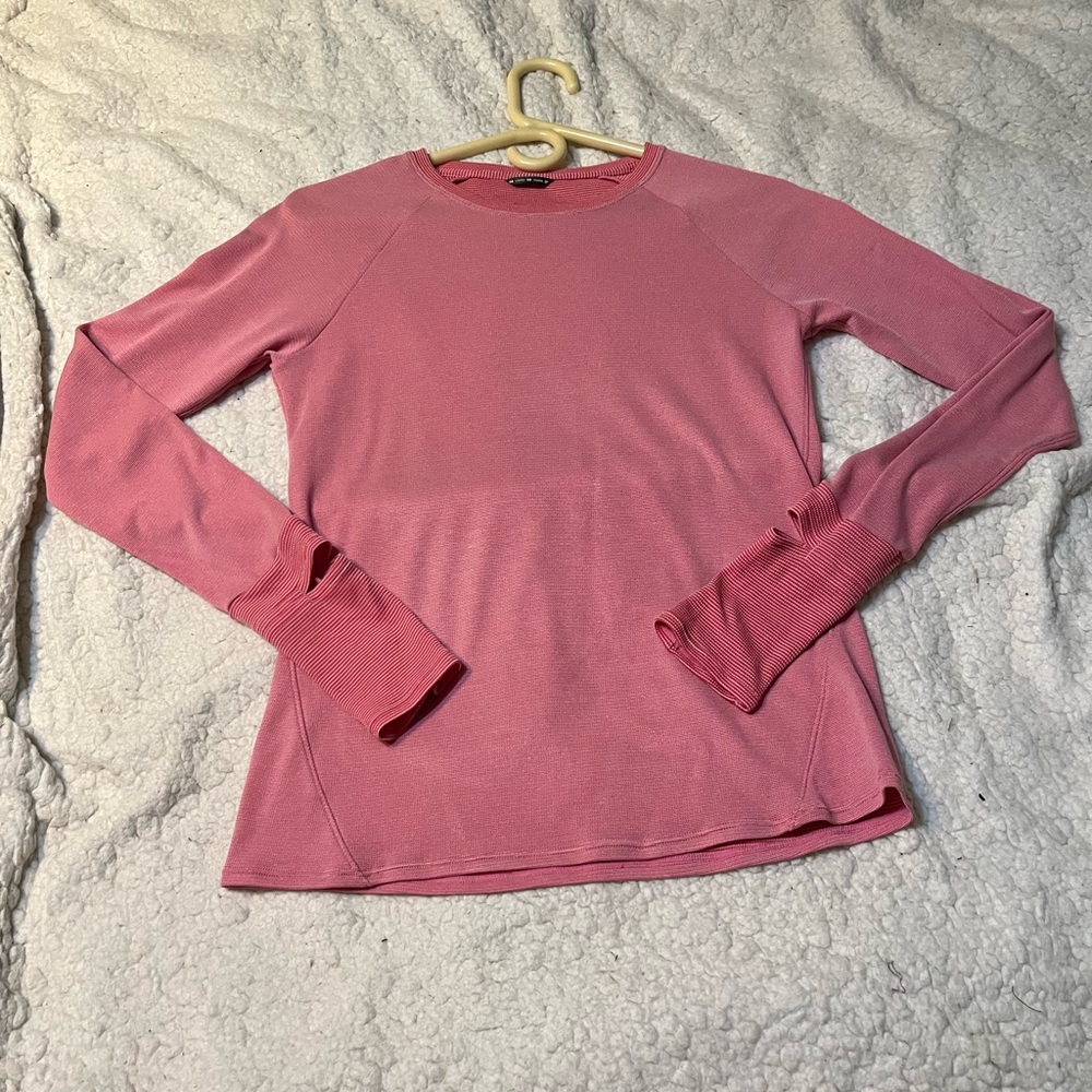 Oiselle Pink Long Sleeve Women's Top size 6
